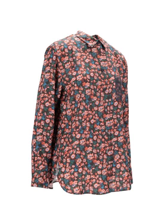 25FW 폴 스미스 블라우스 W2R331BT31358 28 BURGUNDY BORDE - PAUL SMITH