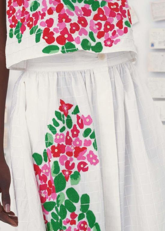  Mii Collection 롱 스커트 모나  화이트 - OTHER BRANDS