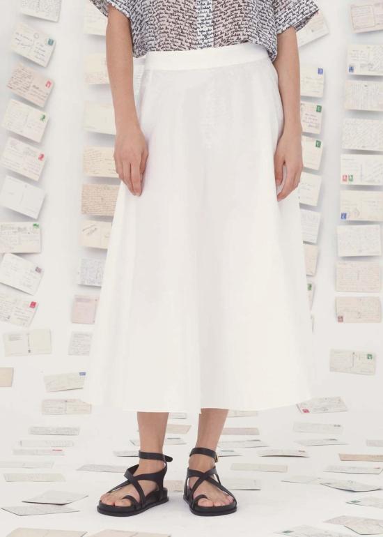  Mii Collection 롱 스커트 코르푸  화이트 - OTHER BRANDS