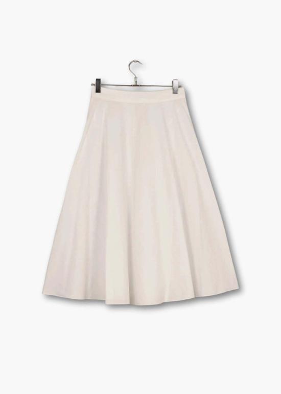  Mii Collection 롱 스커트 코르푸  화이트 - OTHER BRANDS