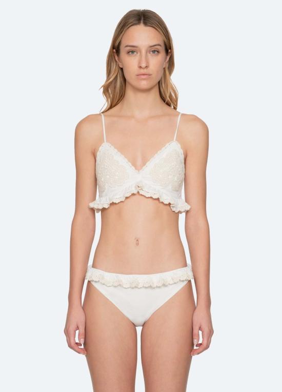  씨뉴욕 비키니 수영복 씨 니 마들린 비키니 탑 화이트 - SEA NY