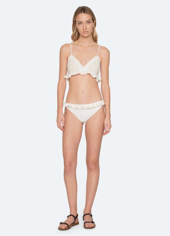  씨뉴욕 비키니 수영복 씨 니 마들린 비키니 탑 화이트 - SEA NY