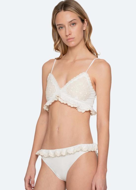  씨뉴욕 비키니 수영복 씨 니 마들린 비키니 탑 화이트 - SEA NY