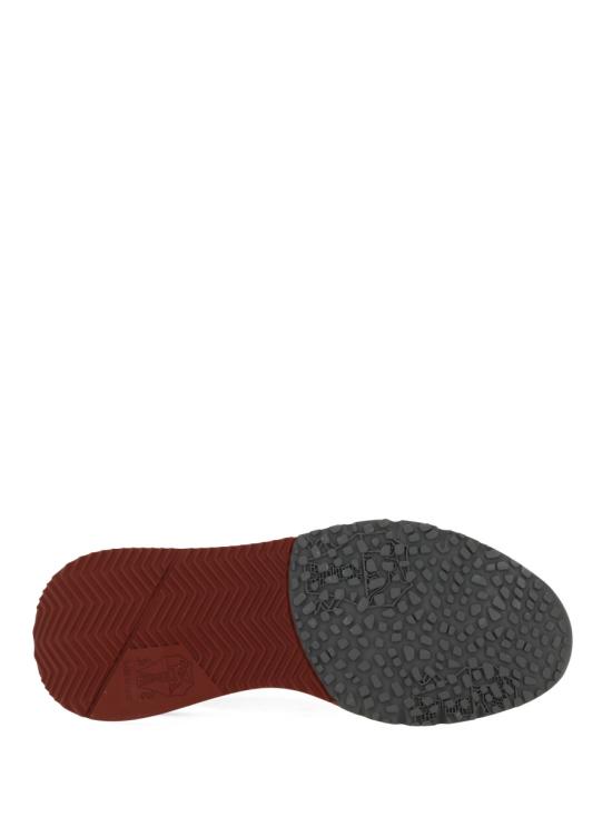 26SS 브루넬로 쿠치넬리 코튼 니트 세미 폴리쉬드 카프스킨 러너 MZUPMBO252 CJ987 WHITE - BRUNELLO CUCINELLI