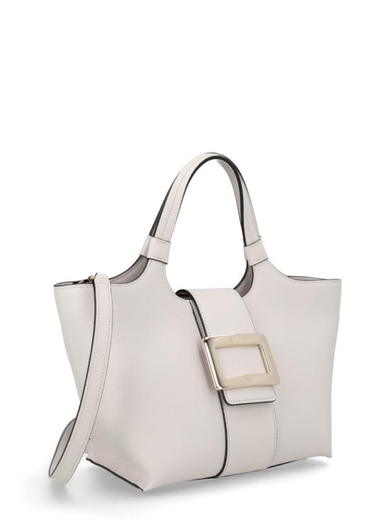 26SS 로저비비에 토트백 RBWAORA0100QV7 B017 WHITE - ROGER VIVIER