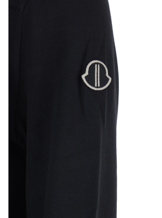 26SS RICK OWENS X MONCLER 긴팔 티셔츠 MU01F8D0189AHD999 Black - RICK OWENS MONCLER