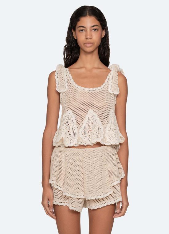  씨뉴욕 비치용품 씨 니 마들린 탱크 크림 - SEA NY