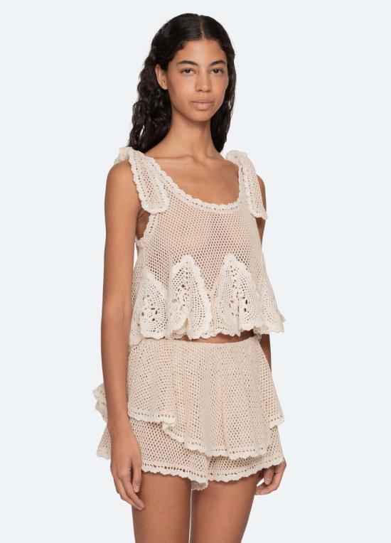  씨뉴욕 비치용품 씨 니 마들린 탱크 크림 - SEA NY