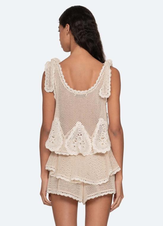  씨뉴욕 비치용품 씨 니 마들린 탱크 크림 - SEA NY