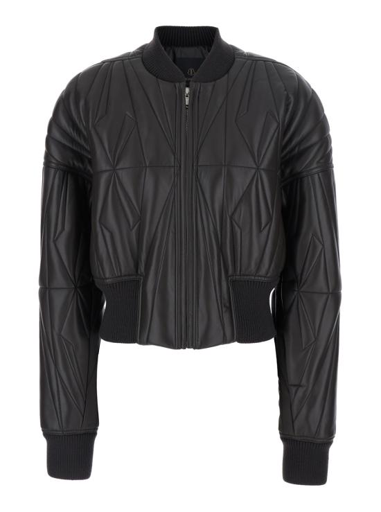 26SS RICK OWENS X MONCLER 봄버 자켓 MU01F1A11M8116828 Grey