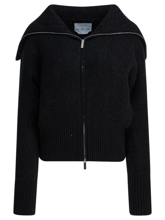 25FW 사 수 파이 코트 W25704 TD0900 BLACK