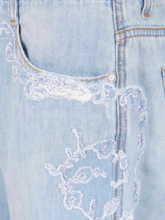 26SS 에르마노 설비노 스트레이트 팬츠 D487P367 APZIW 94037 BRIGHT COBA BLUE - ERMANNO SCERVINO