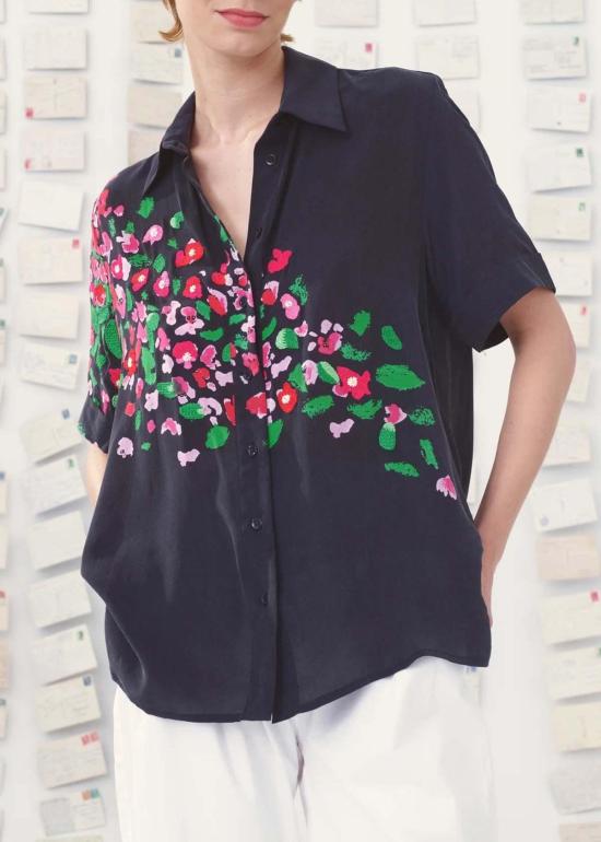  Mii Collection 셔츠 Mii 컬렉션 카린 셔츠 블랙