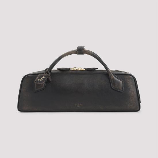 26SS 알라이아 클러치/파우치 AA1S06026I154 994 EBENE BROWN - ALAIA