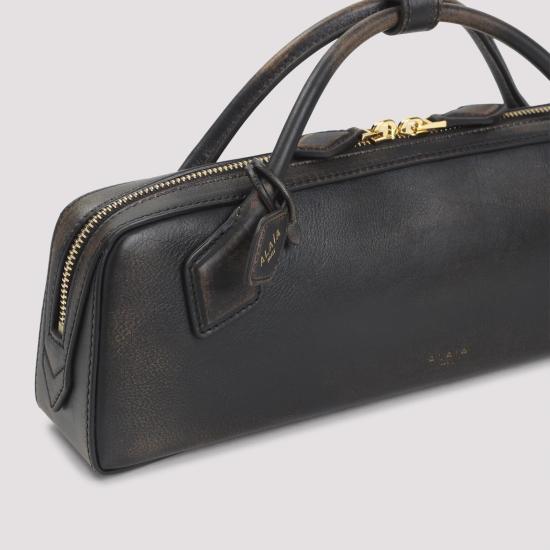 26SS 알라이아 클러치/파우치 AA1S06026I154 994 EBENE BROWN - ALAIA