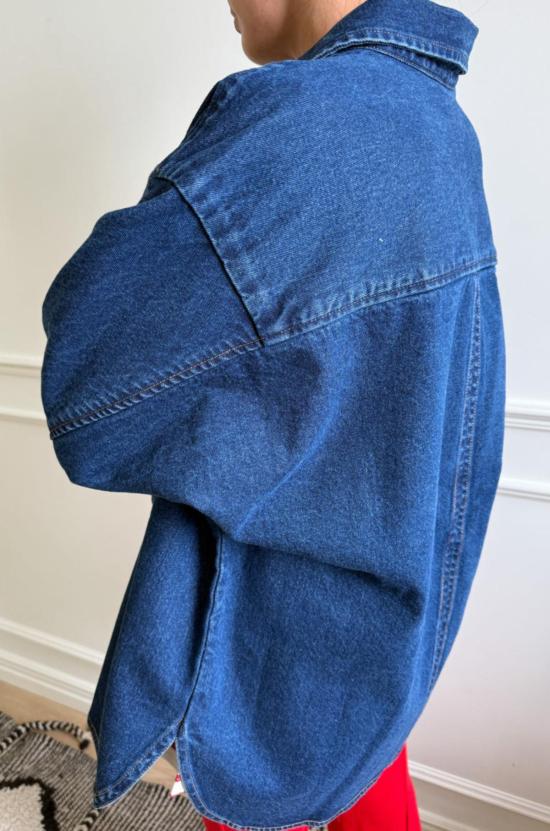  르 본 숍 셔츠 Le Bon Shoppe Owen 셔츠 다크 데님 - Le Bon Shoppe