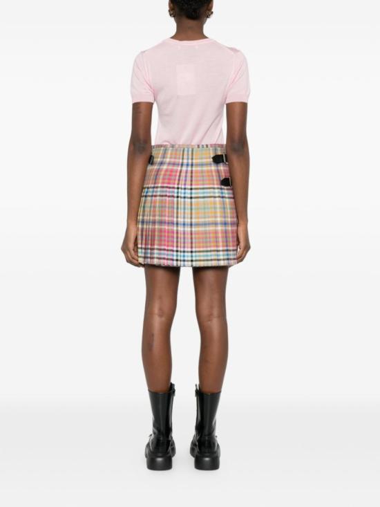 26SS 비비안웨스트우드 미디 스커트 1F020006 W01CD O215 Pink - VIVIENNE WESTWOOD