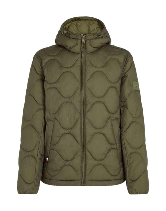  타미힐피거 숏패딩 MW0MW36585 Grey