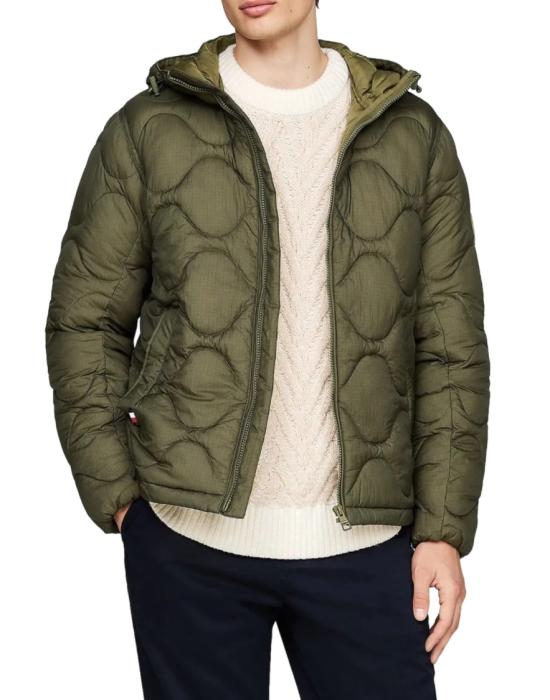  타미힐피거 숏패딩 MW0MW36585 Grey - TOMMY HILFIGER