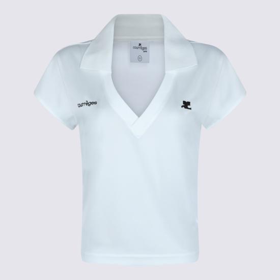 26SS 쿠레쥬 반팔 티셔츠 126JPO057JS0195B166 White - COURREGES