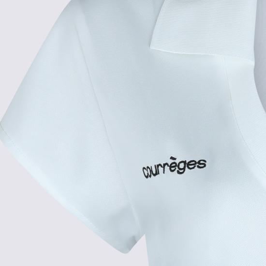 26SS 쿠레쥬 반팔 티셔츠 126JPO057JS0195B166 White - COURREGES