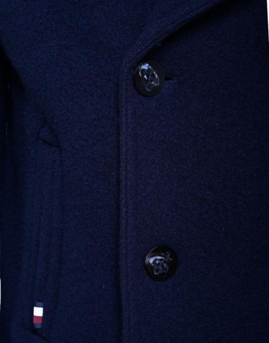  타미힐피거 코트 MW0MW36650 Black - TOMMY HILFIGER