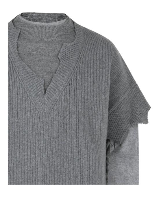  지방시 스웨터 BM90MG 4YE0 097 00345 S Grey - GIVENCHY