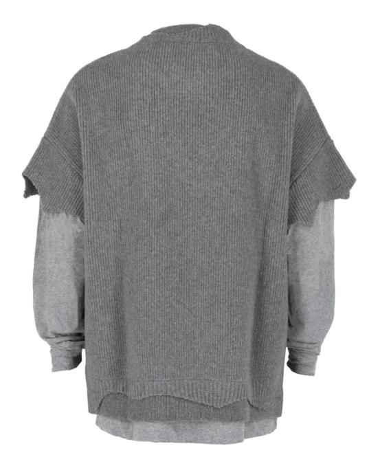  지방시 스웨터 BM90MG 4YE0 097 00345 S Grey - GIVENCHY