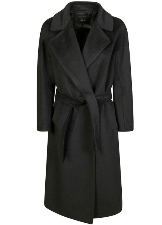 25FW 막스마라 코트 2525016082650001 Black