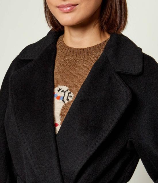 25FW 막스마라 코트 2525016082650001 Black - MAX MARA