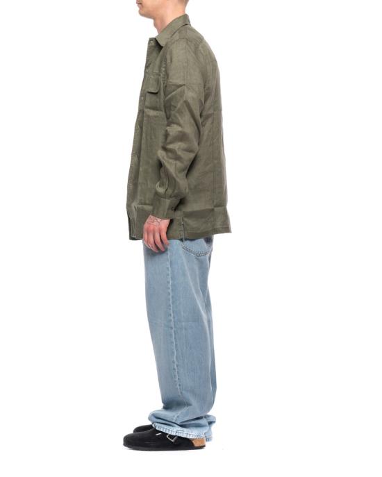 25FW 파올로페코라 긴팔 셔츠 G061 Blue - PAOLO PECORA