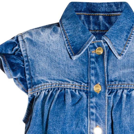 26SS 가니 데님 자켓 A1040047091 Blue - GANNI