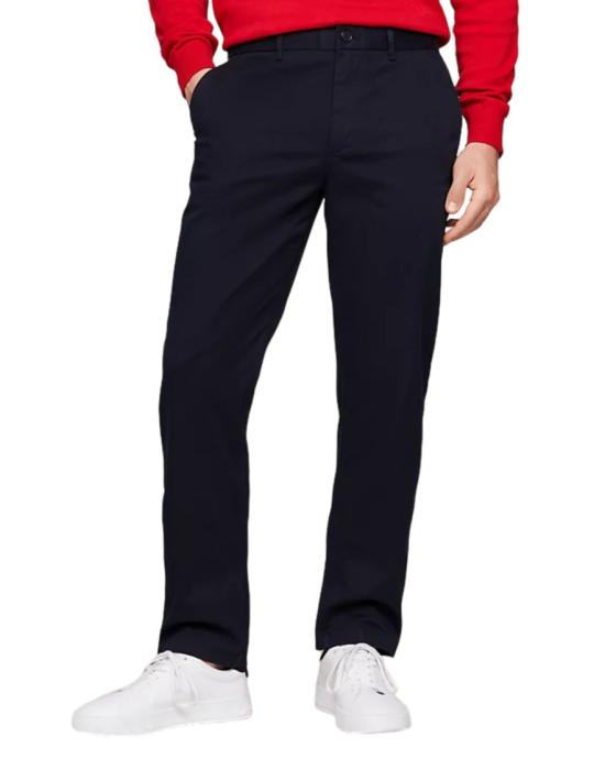  타미힐피거 스트레이트 팬츠 MW0MW34486 Black - TOMMY HILFIGER