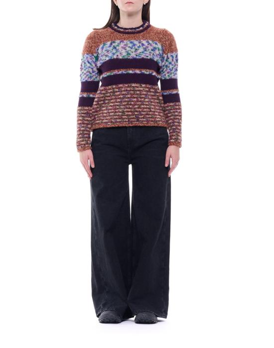 25FW 파브리지오 델 칼로 스웨터 9012 Brown - FABRIZIO DEL CARLO