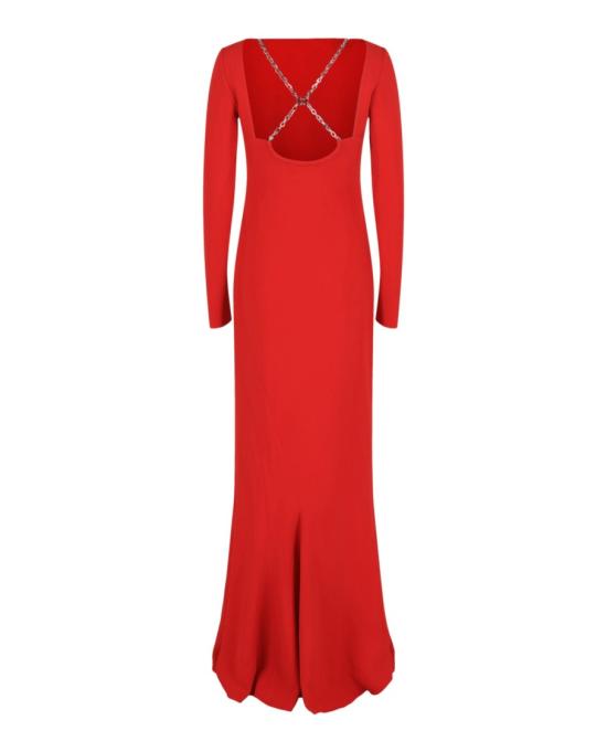  지방시 롱 원피스 BW21HR 14MW 640 60210 36 Red - GIVENCHY