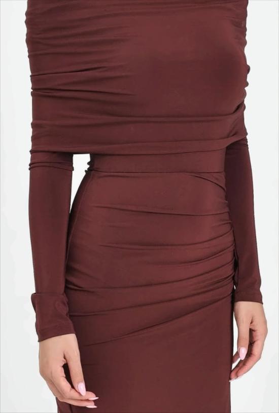 25FW 막스마라 미디 원피스 2526626051600 002 White - MAX MARA