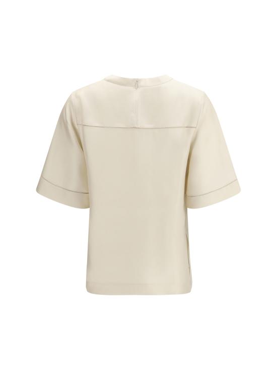 26SS 루루 드 세종 반팔 티셔츠 HAVANA IVORY CREAM - LOULOU DE SAISON