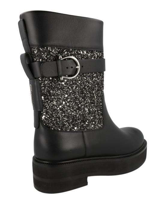  살바토레 페라가모 부츠 01C658 748921 1C 00002 5 Black - SALVATORE FERRAGAMO
