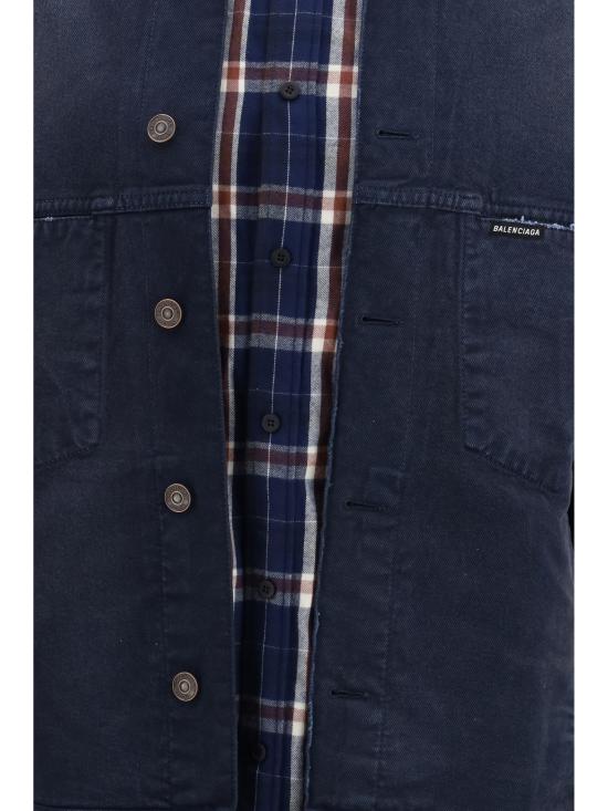 26SS 발렌시아가 자켓 857174TTW64 8074 BLUE - BALENCIAGA