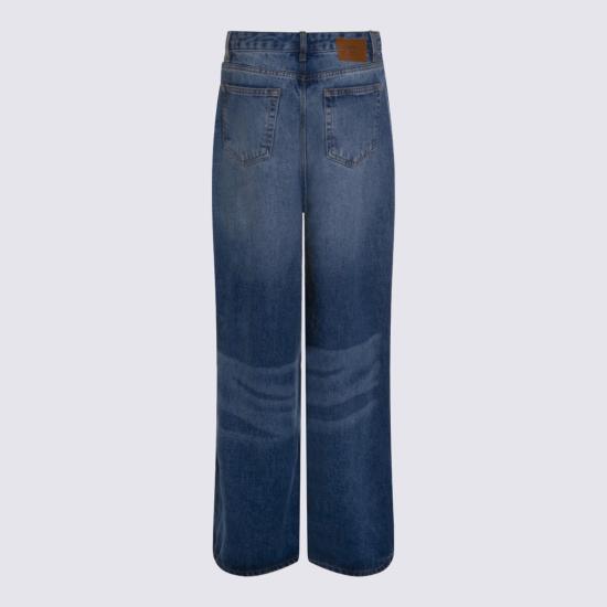 26SS 가니 페이드 이펙트 진 A1100060091 Blue - GANNI