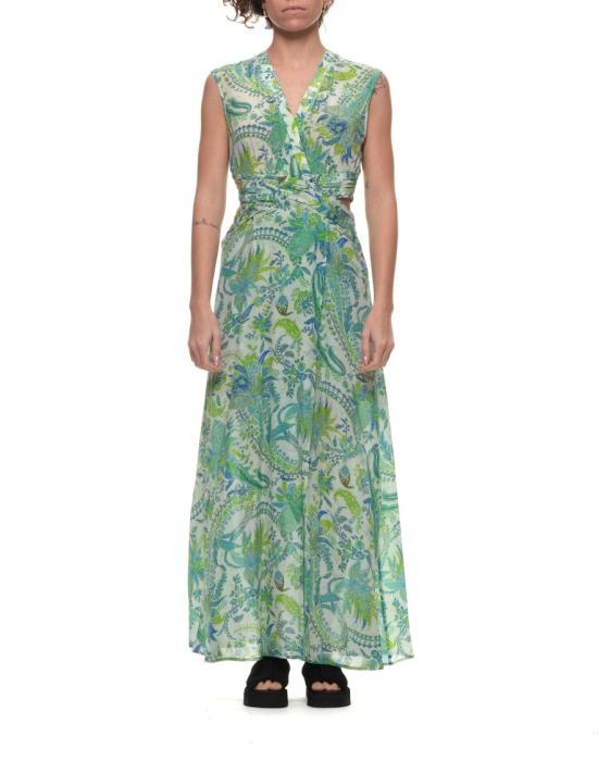 24FW 하나미 도르 원피스 PANDORA Green - HANAMI D'OR