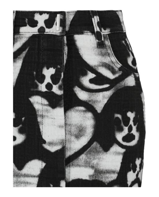  지방시 데님 스커트 BW40J3 50QJ 116 10022 36 Black - GIVENCHY