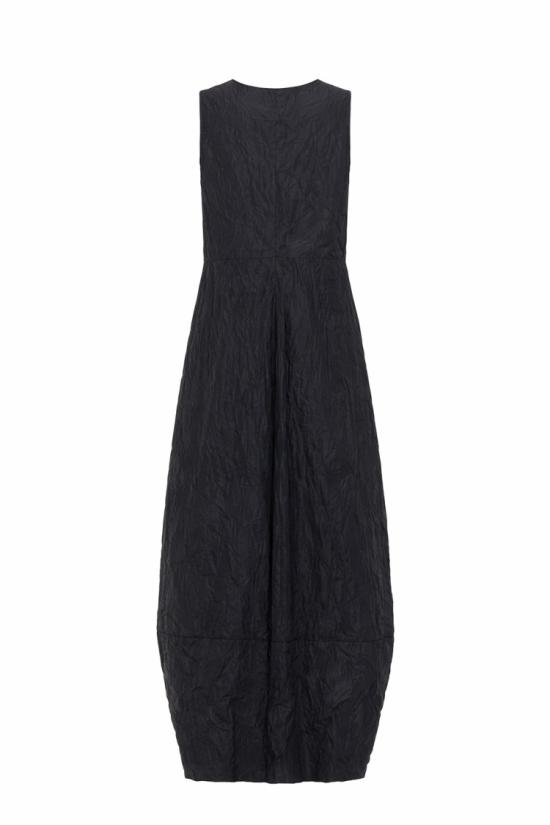 25FW 마리아 칼데라라 롱 원피스 U526 Black - MARIA CALDERARA