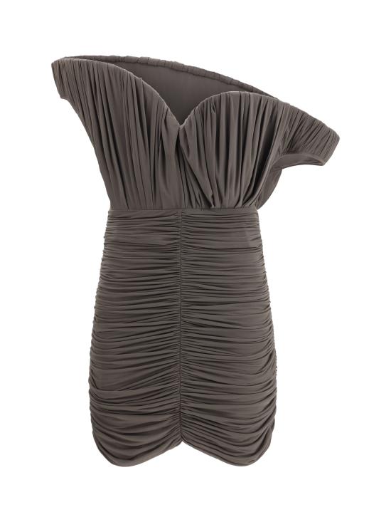 26SS 마그다뷰트림 숏 원피스 288426 BROWN