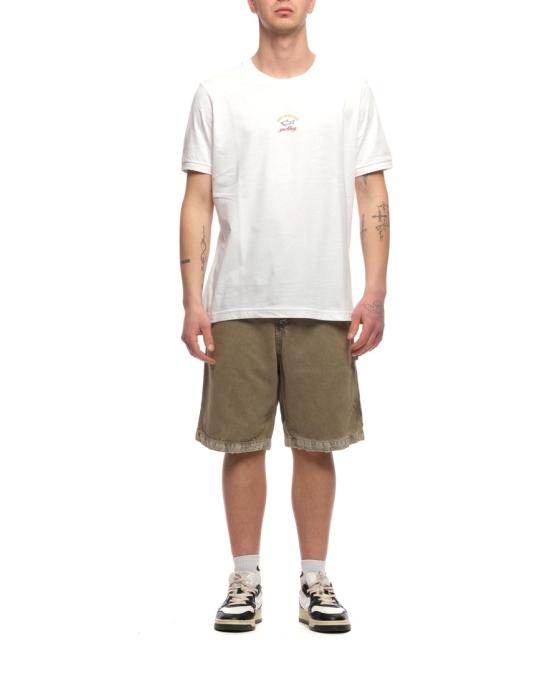  폴앤샤크 반팔 티셔츠 C0P1096 White - PAUL & SHARK