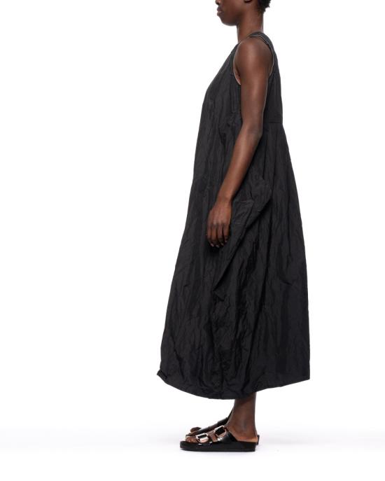 25FW 마리아 칼데라라 롱 원피스 T508 Black - MARIA CALDERARA
