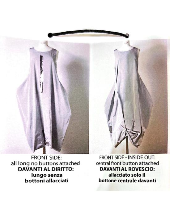 25FW 마리아 칼데라라 롱 원피스 T508 Black - MARIA CALDERARA