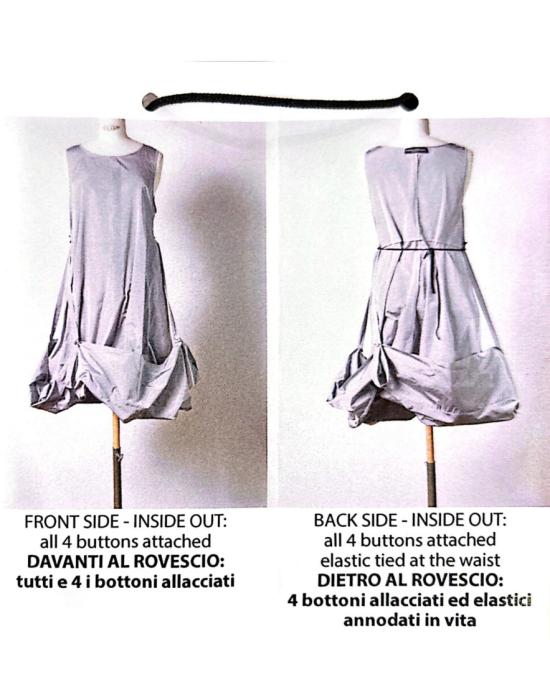 25FW 마리아 칼데라라 롱 원피스 T508 Black - MARIA CALDERARA