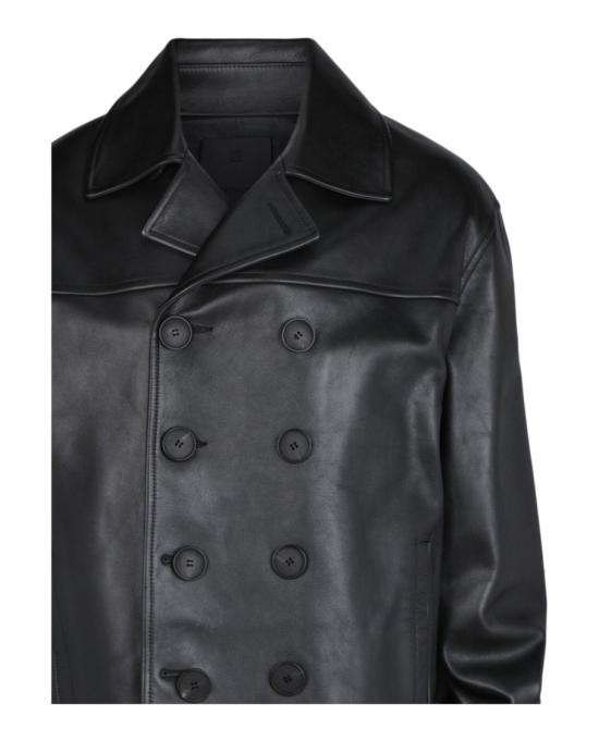 지방시 가죽 자켓 BMC081 6Y2U 001 00002 54 Black - GIVENCHY