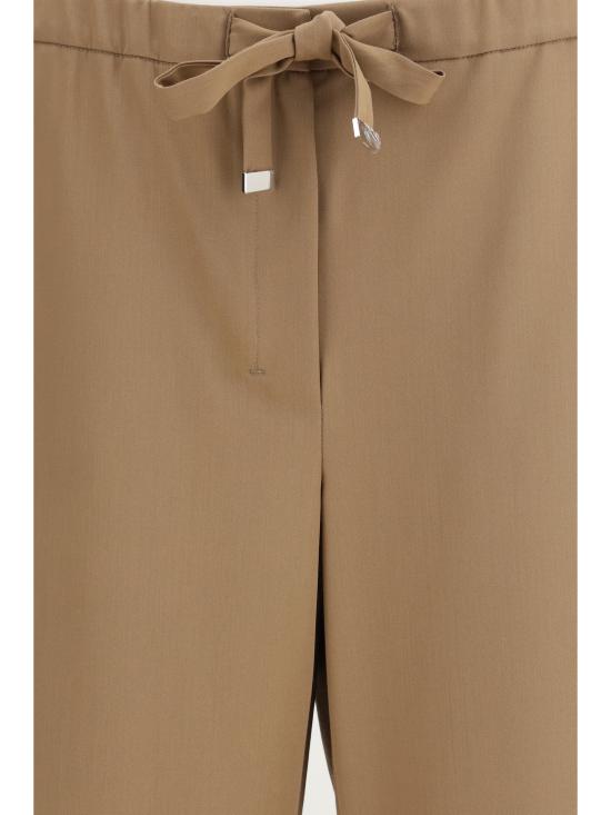 26SS 에스막스마라 스트레이트 팬츠 2619131031600 007 BROWN - 'S MAX MARA